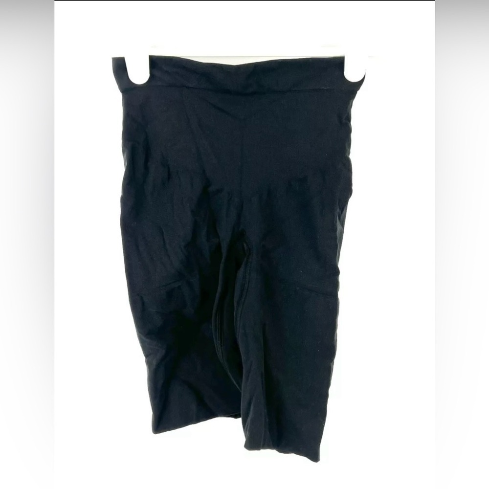 Spanx Women’s Black High Rise Black Shaping Shorts Size S